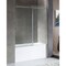 Anzzi Right Drain Tub With 60 x 62 in. Tub Door in Brushed Nickel, 5 ft. SD1701BN-3260R - alternate 1